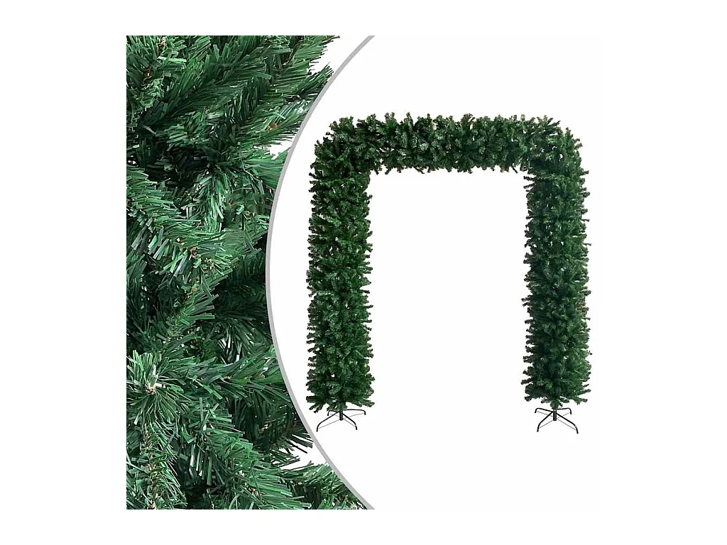Kerstboog 240 cm groen