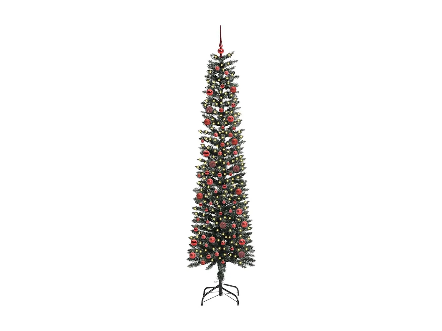 Árvore de Natal Artificial com 300 LEDs Verde 58 x 58 x 210 cm