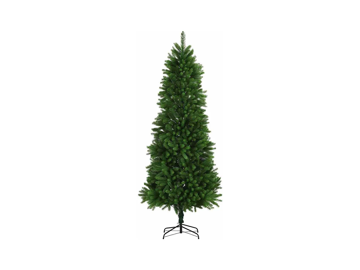 Sapin de Noël avec 300 LED avec support Vert 240 cm PE