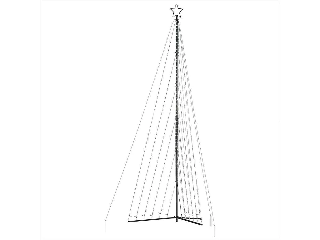 Sapin de Noël à LED 789 LED colorées 476 cm