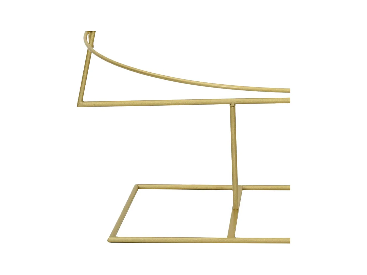 Arbre de Noël en métal Doré 180 cm Acier peint par poudre