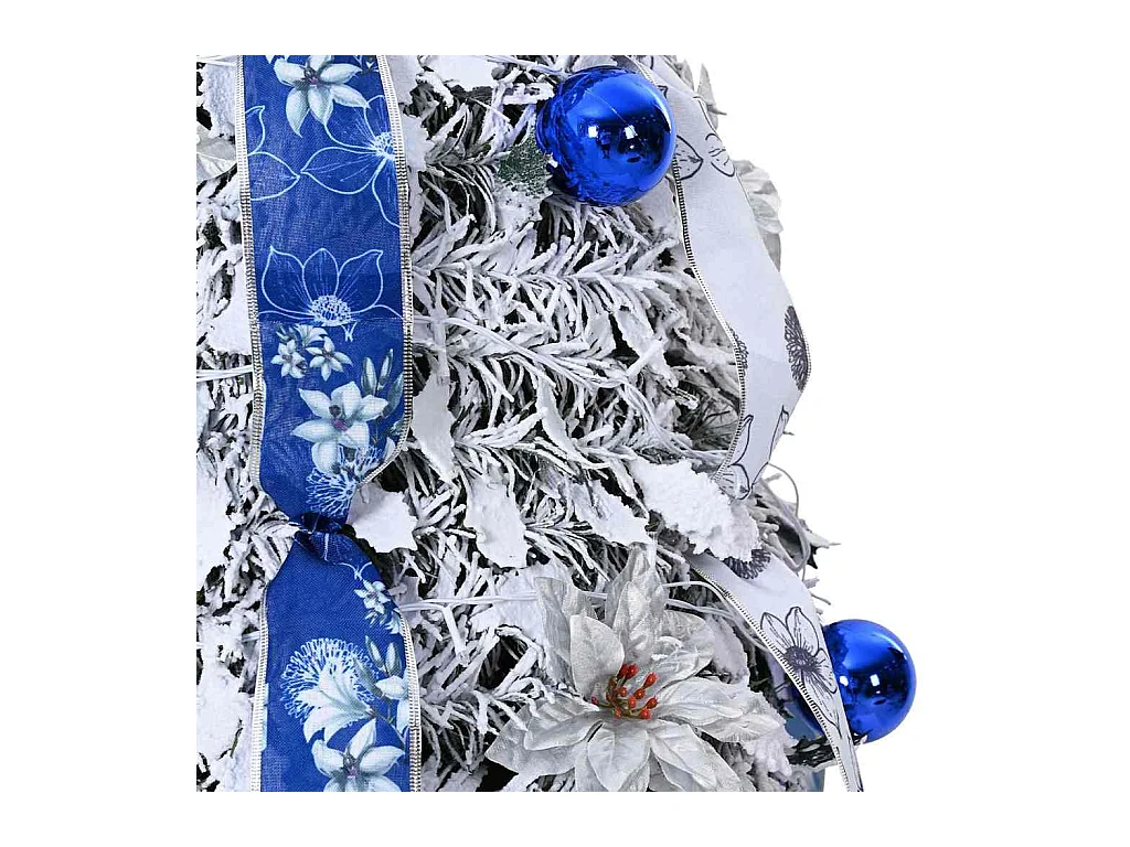 Kunstkerstboom met 200 LED met standaard Groen 210 cm PVC