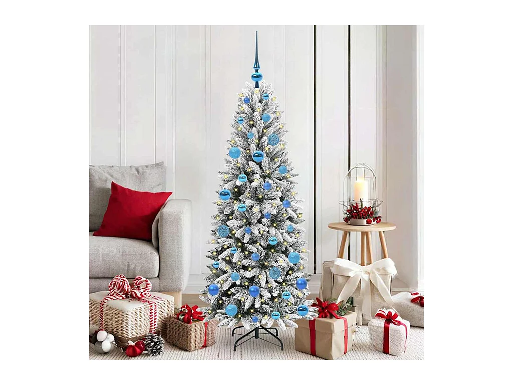 Árbol de Navidad artificial con 150 LED 63 x 63 x 150 cm