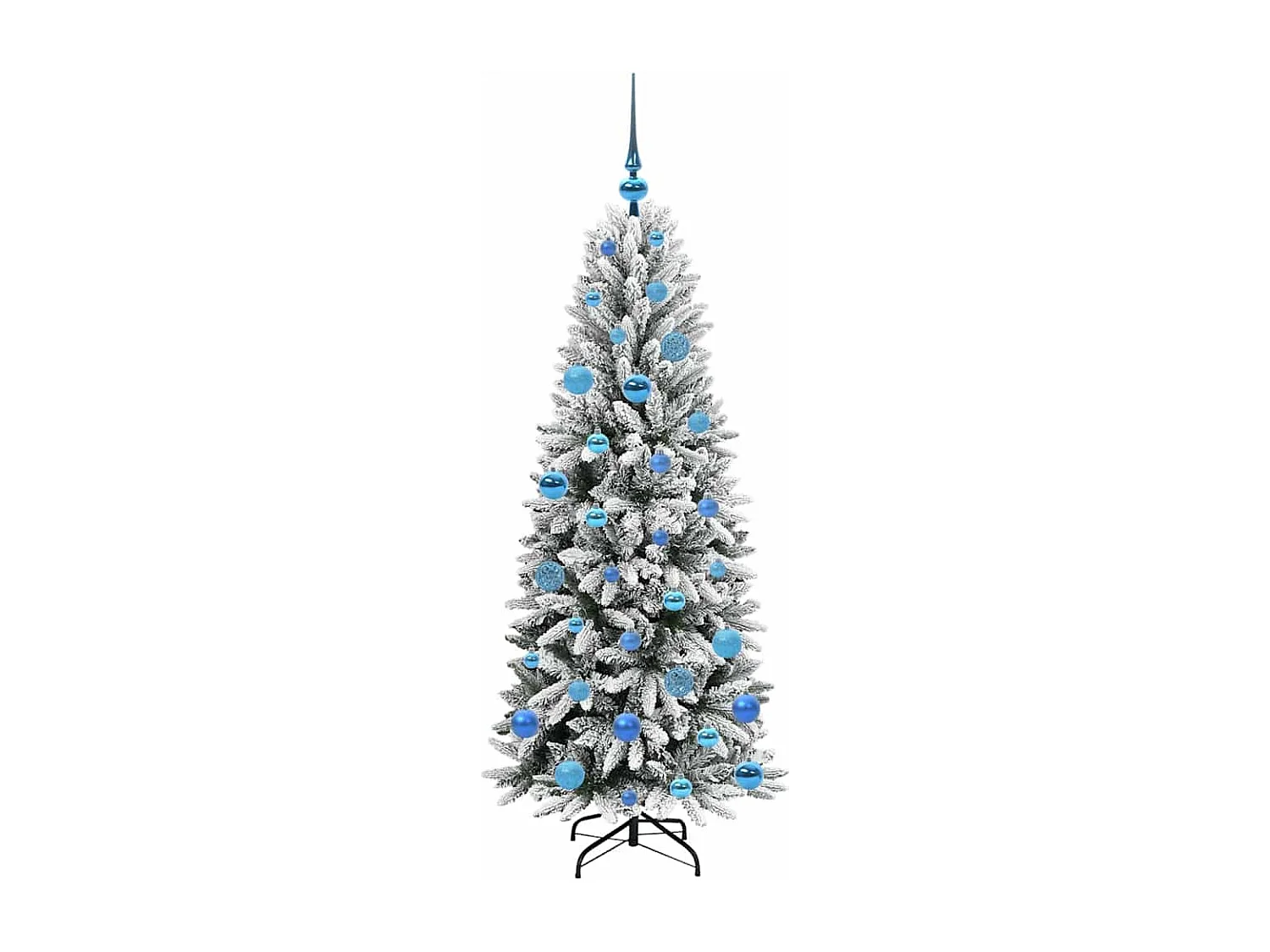 Sapin de Noël artificiel avec 150 LED Blanc 63 x 63 x 150 cm
