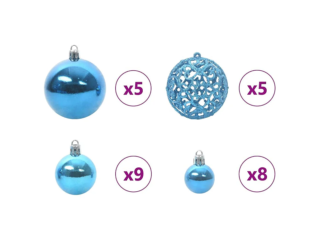 Sapin de Noël artificiel Vert 150 cm PVC et métal
