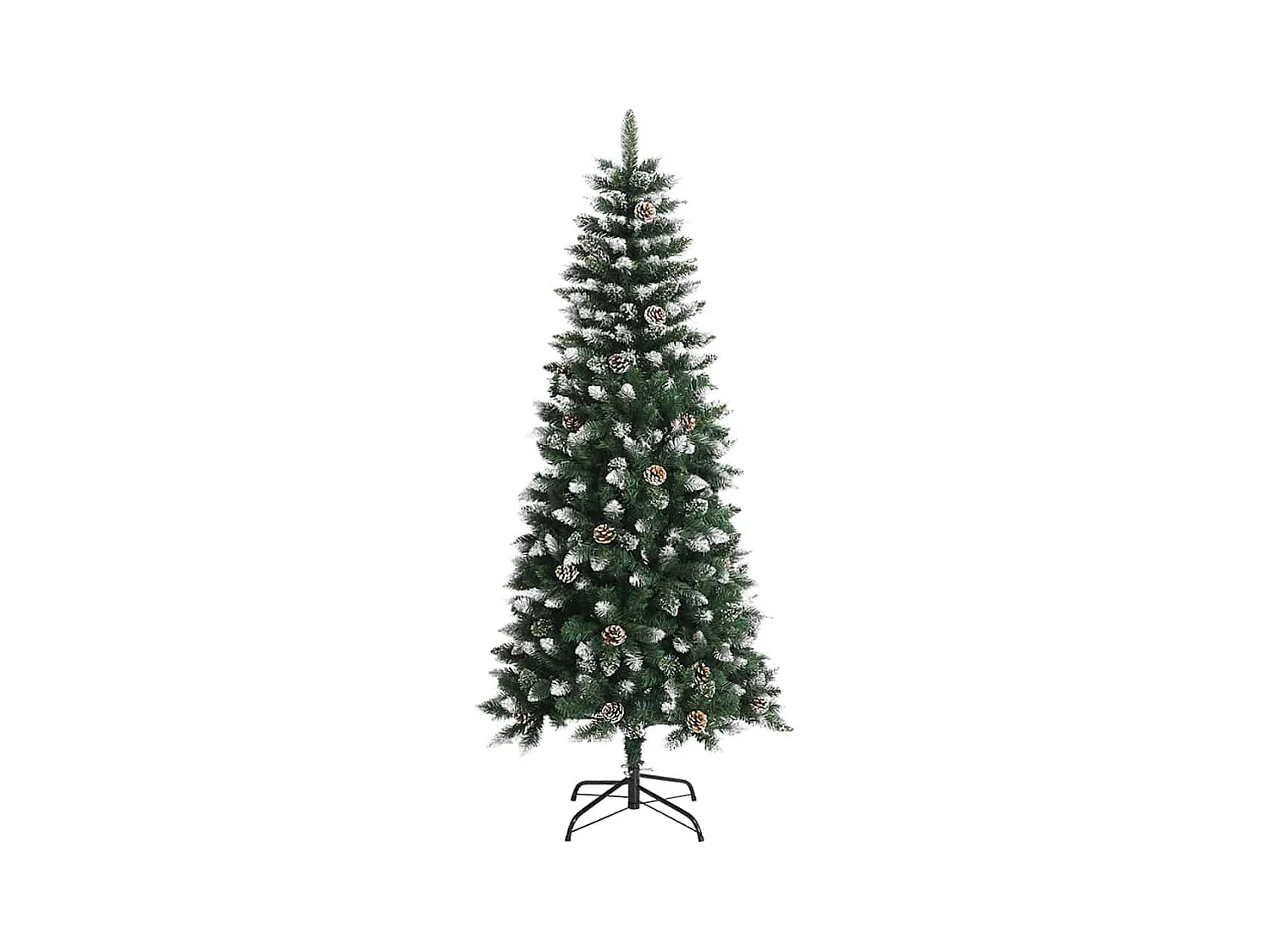Árvore de Natal Artificial com 150 LEDs Verde 66 x 66 x 150 cm