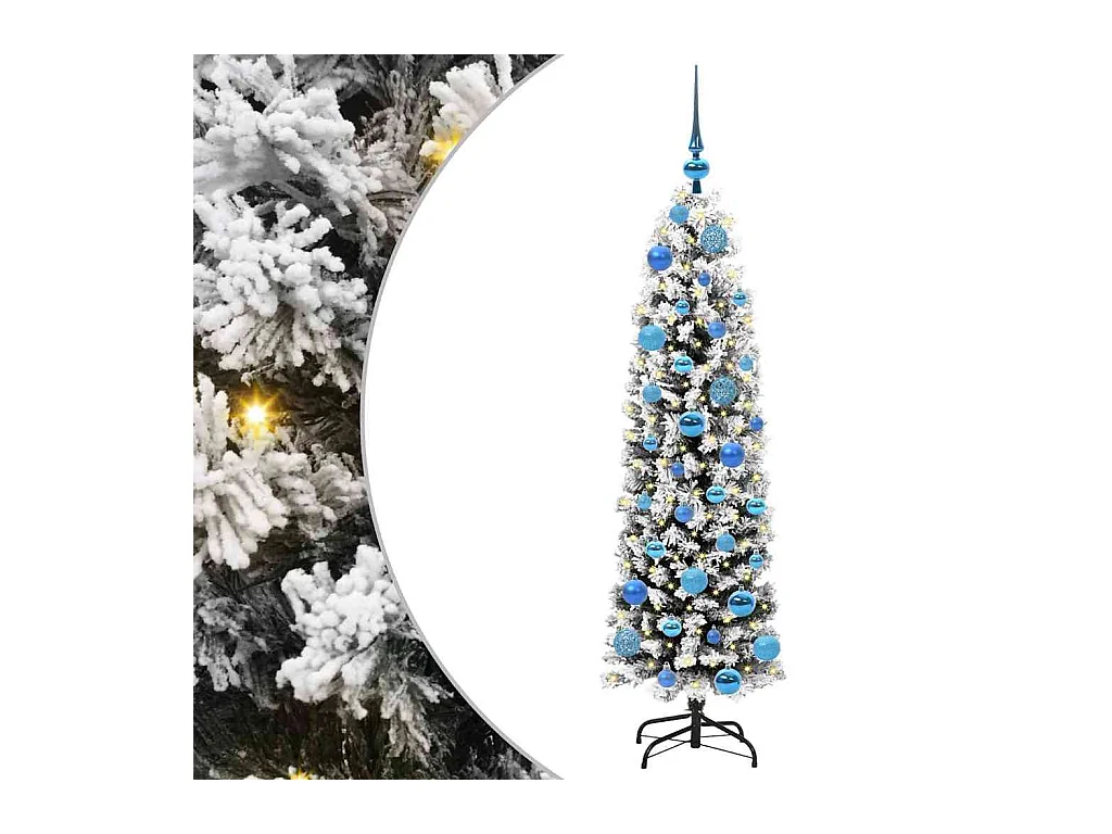 Árvore de Natal Artificial Verde 150 cm PVC e Aço e Plástico