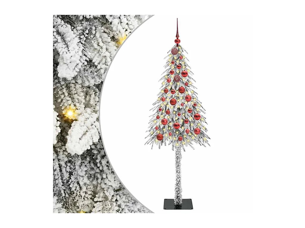 Árbol de Navidad con 150 LED con soporte 150 cm PE y Acero