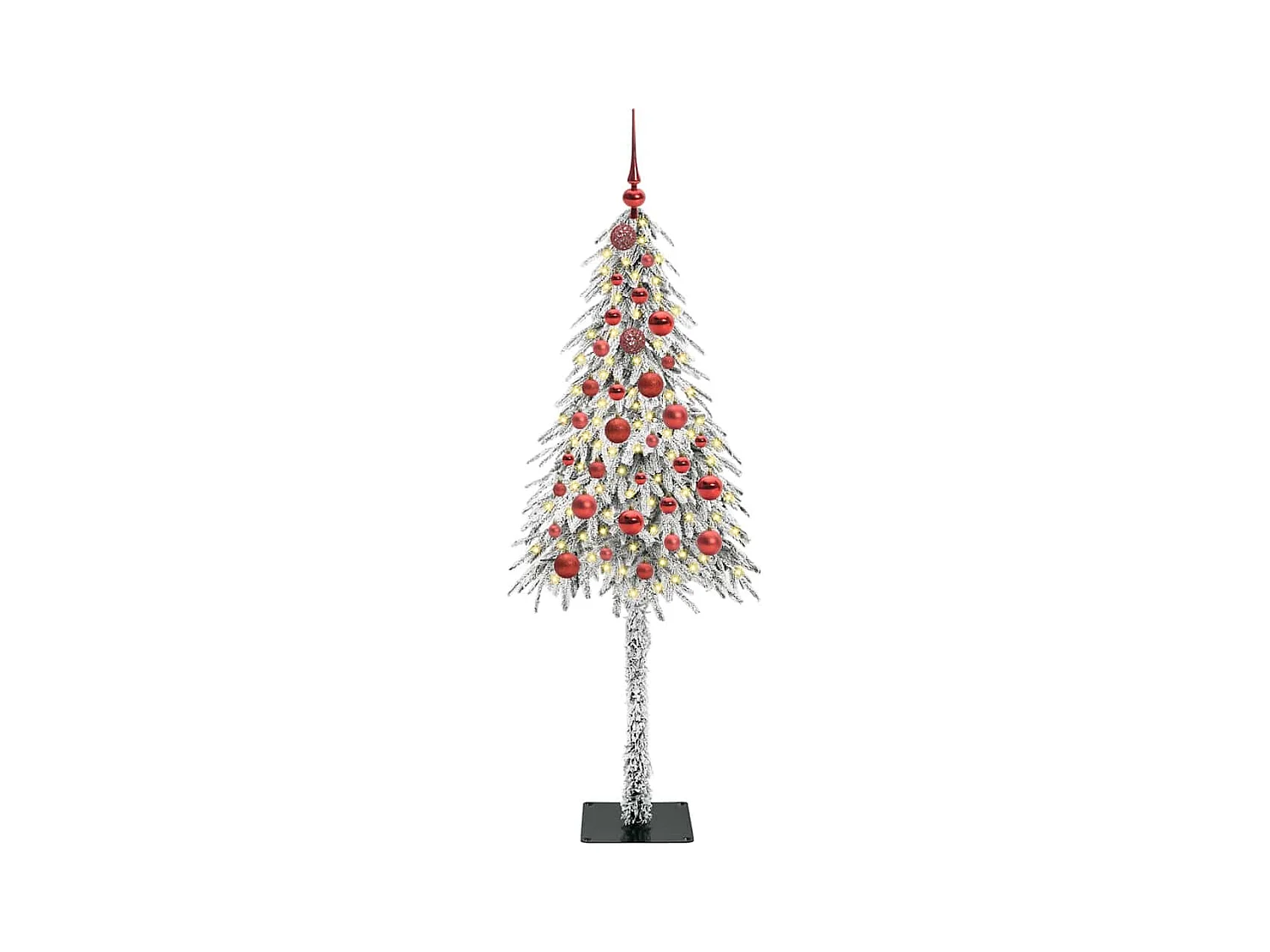 Árbol de Navidad con 150 LED con soporte 150 cm PE y Acero