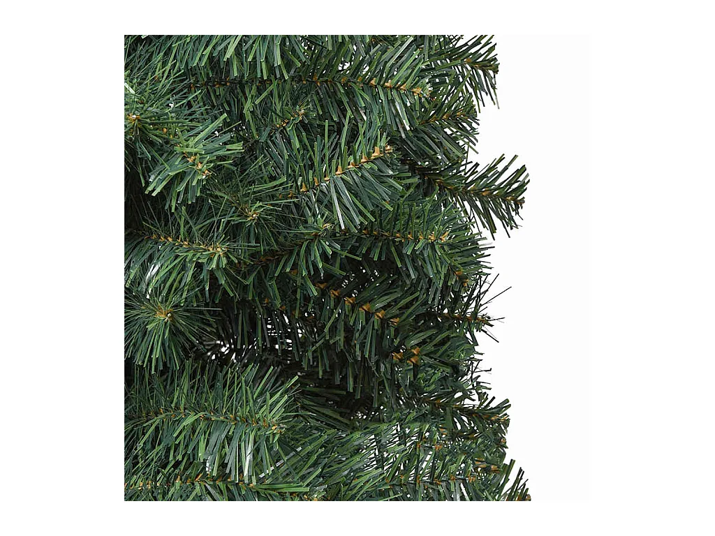 Árbol de Navidad artificial Verde 270 cm PVC, Acero y Plástico