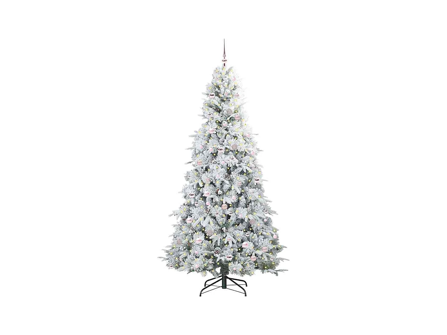 Árbol de Navidad artificial con ramas articuladas Verde 240 cm