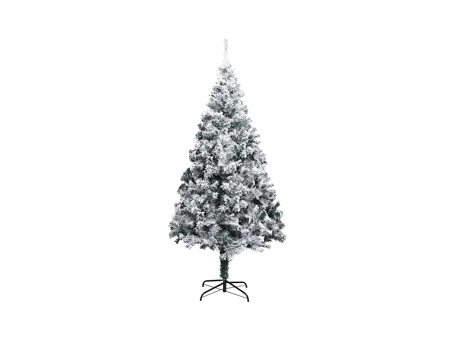 Kunst Kerstboom met Verlichting en Ballenset Groen 400 cm PVC