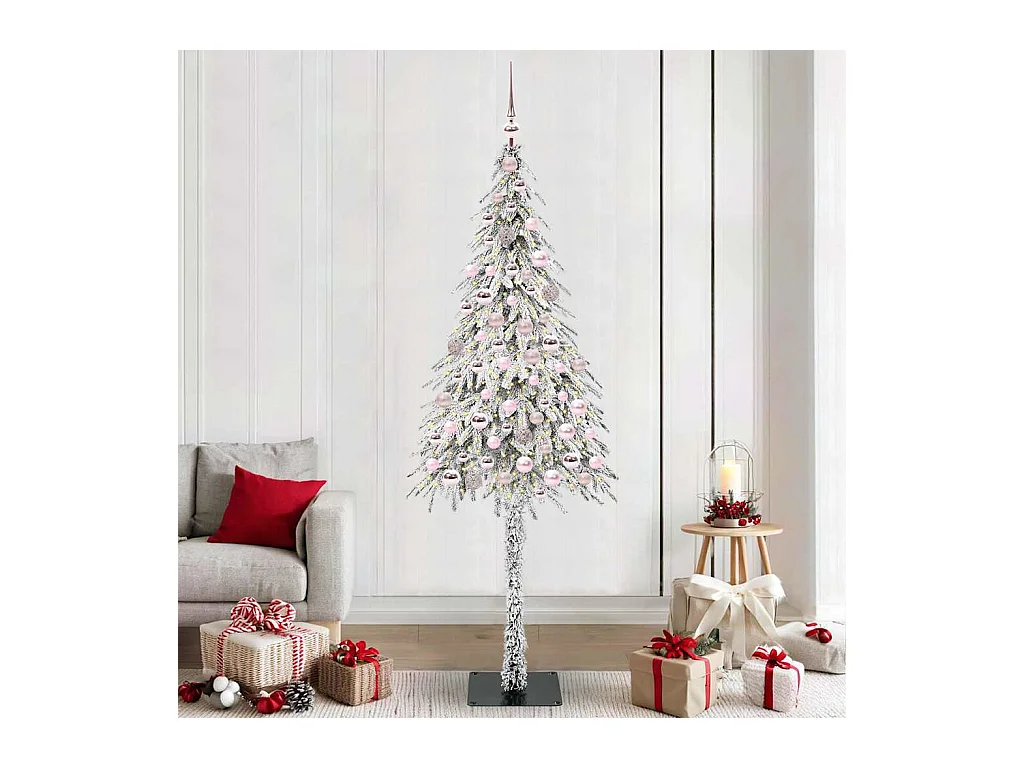 Kerstboom met 300 LED met standaard Wit 180 cm PE en Staal