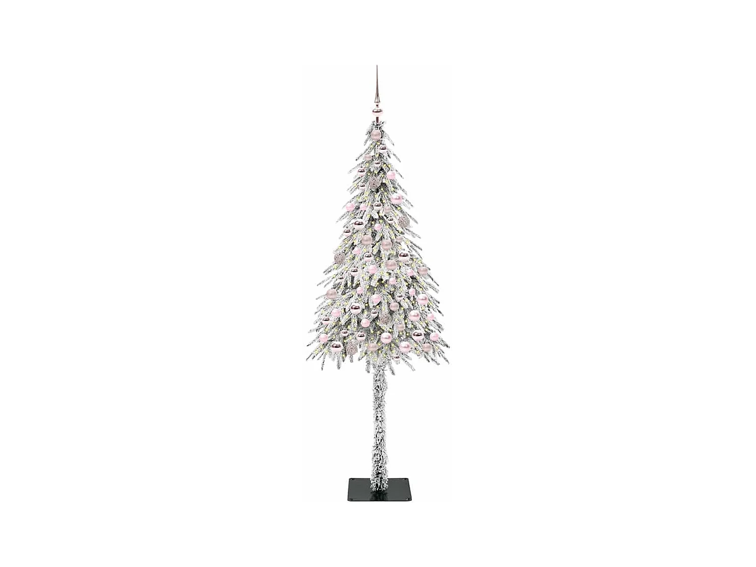 Kerstboom met 300 LED met standaard Wit 180 cm PE en Staal