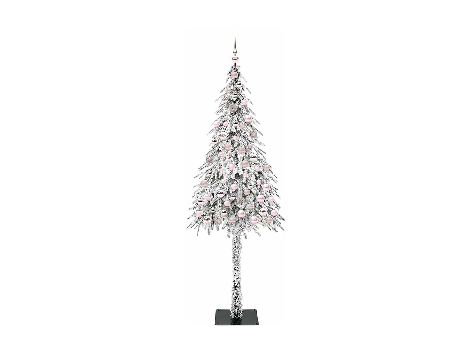 Árvore de Natal com 300 LEDs com suporte Branco 180 cm PE e Aço