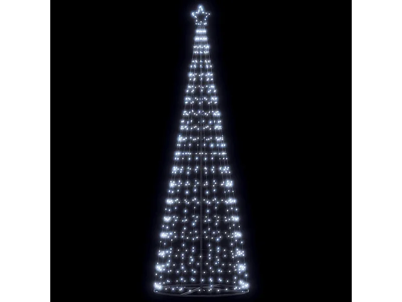 Sapin de Noël à LED 550 LED blanc froid 304 cm
