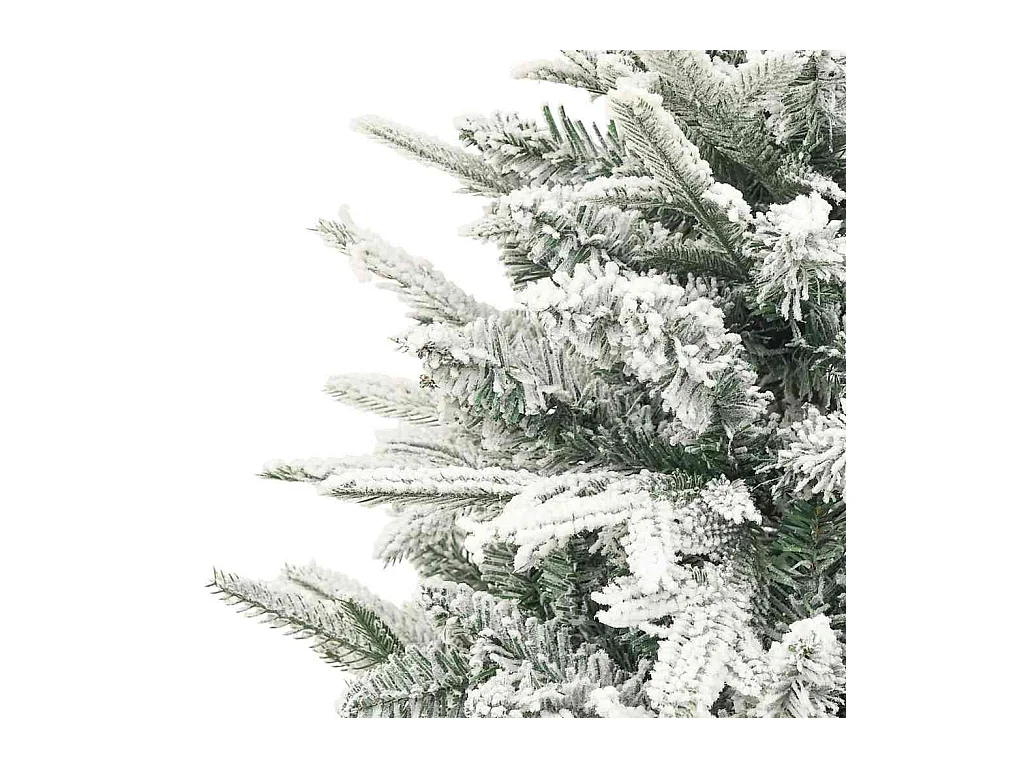 Sapin de Noël artificiel pré-éclairé avec set de boules Vert