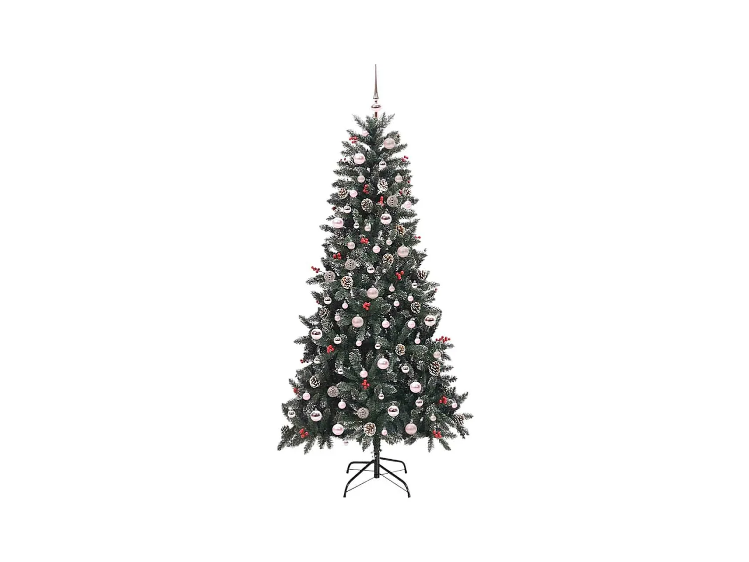 Sapin de Noël artificiel Vert 129,5 x 129,5 x 240 cm