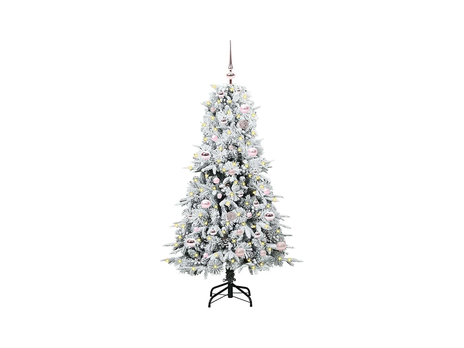 Árbol de Navidad artificial con ramas articuladas Verde 150 cm