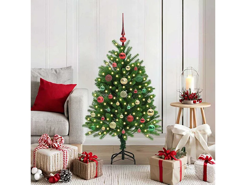 Kerstboom met 150 LED met standaard Groen 120 cm PE
