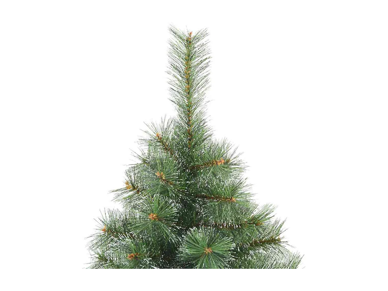 Árvore de Natal Artificial com 300 LEDs Verde 180 cm PE e PVC