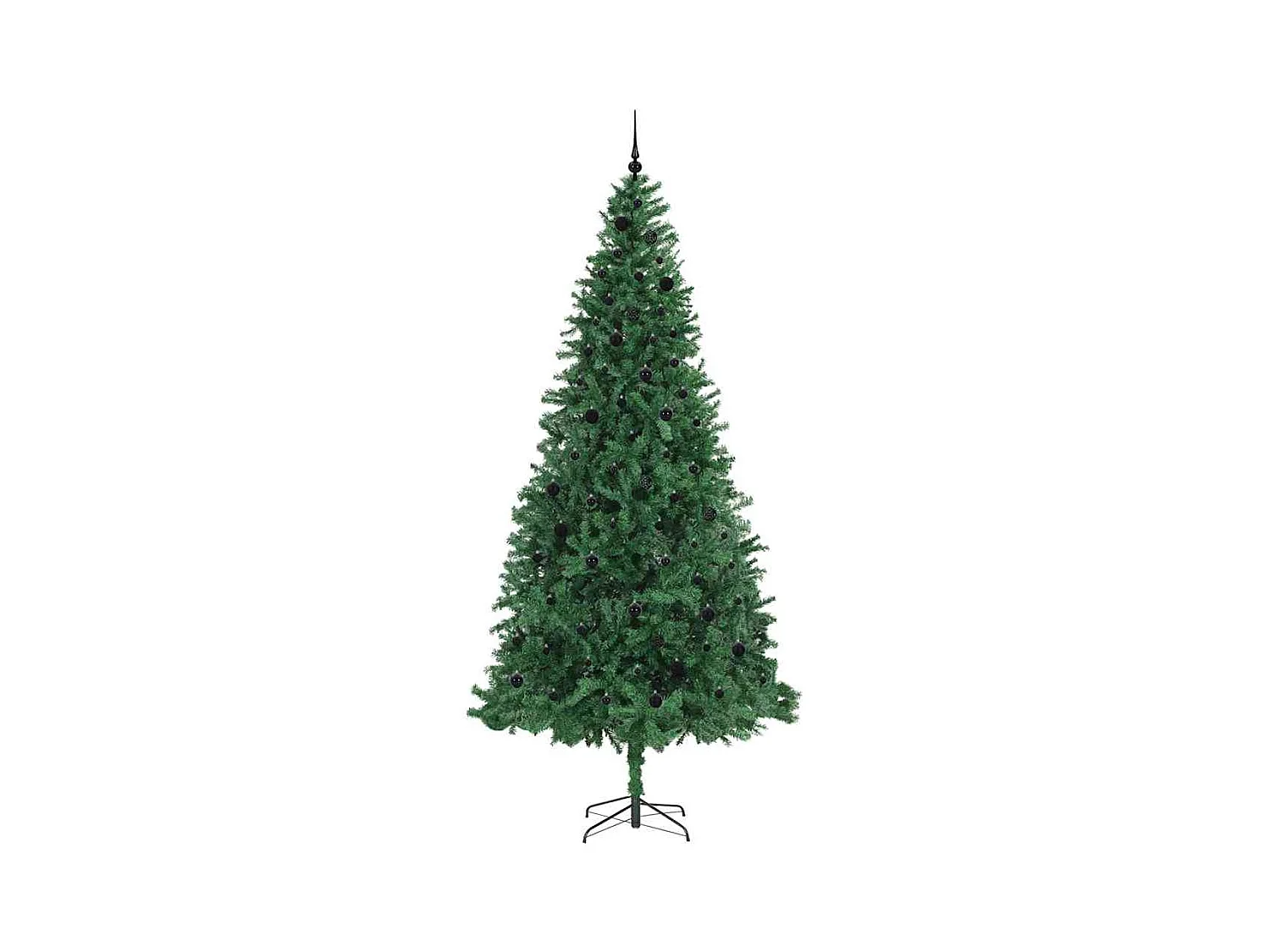 Sapin de Noël artificiel Vert 300 cm PVC, Métal et Plastique