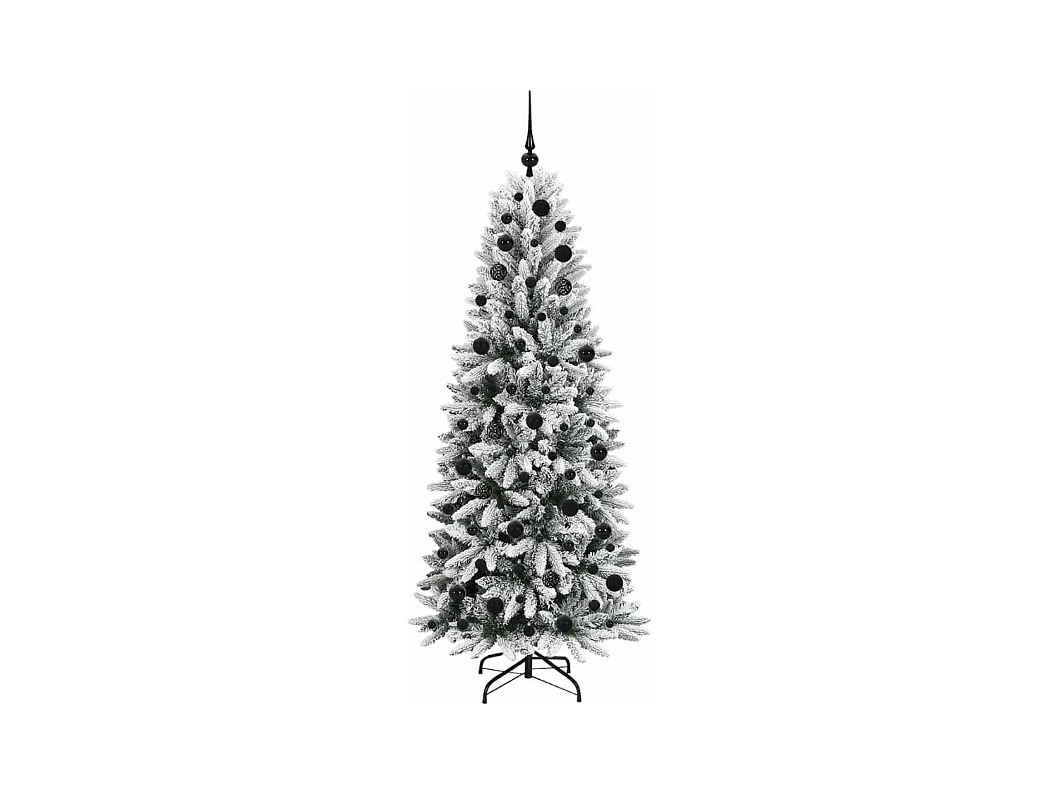 Sapin de Noël artificiel avec 300 LED Blanc 73 x 73 x 180 cm