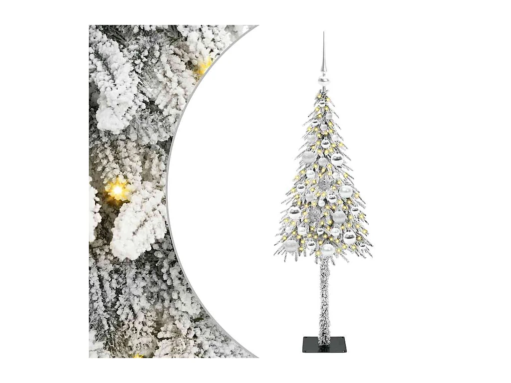 Árbol de Navidad con 150 LED con soporte 120 cm PE y Acero