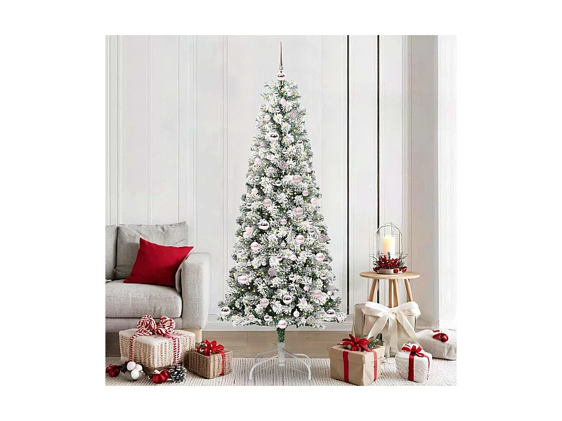 Sapin de Noël Artificiel à Branches Articulées 210 cm PVC