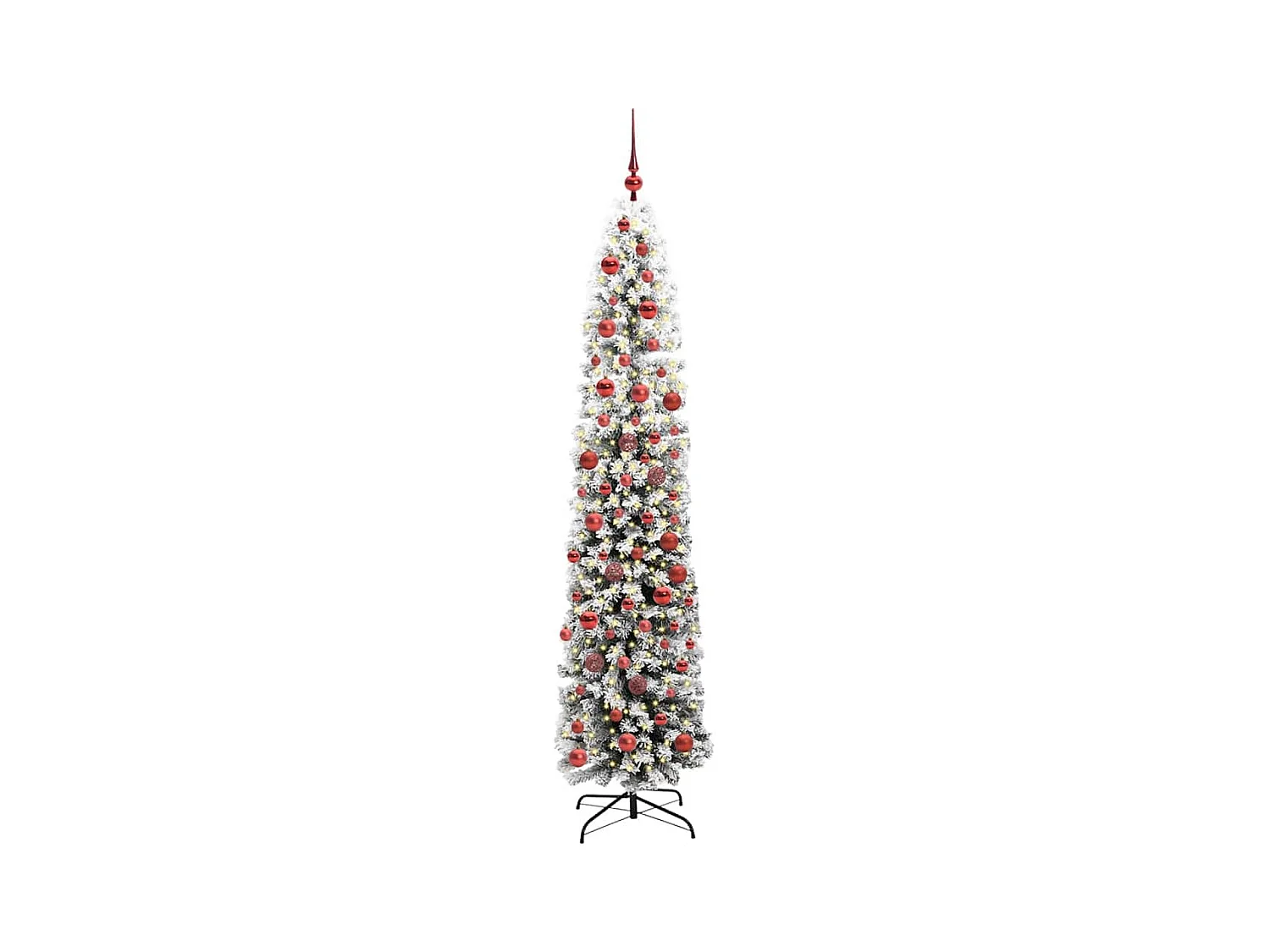 Árbol de Navidad artificial Verde 180 cm PVC, Acero y Plástico