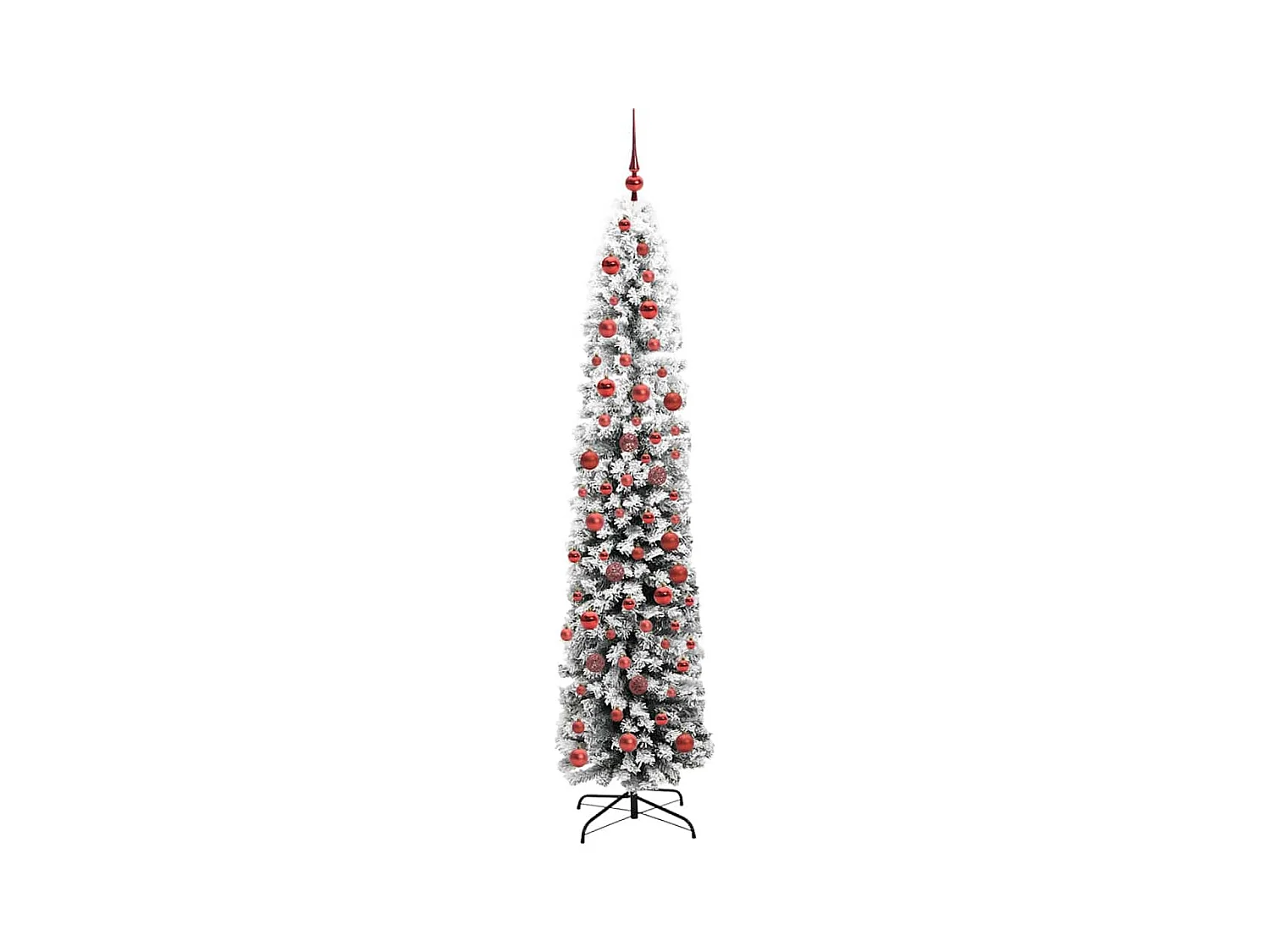 Árbol de Navidad artificial Verde 180 cm PVC, Acero y Plástico