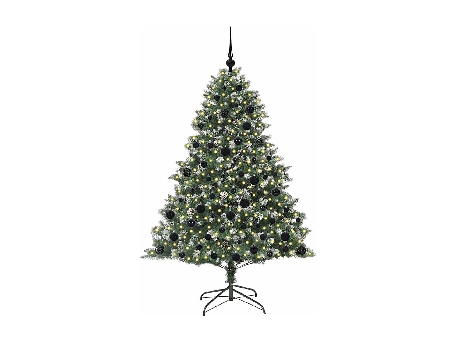 Árvore de Natal Artificial com suporte Verde 126 x 126 x 180 cm