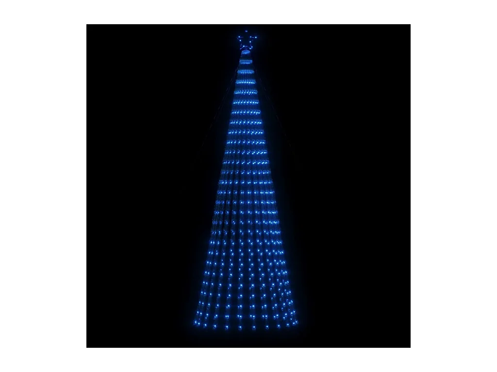 Árbol de Navidad LED 688 LEDs azul 300 cm
