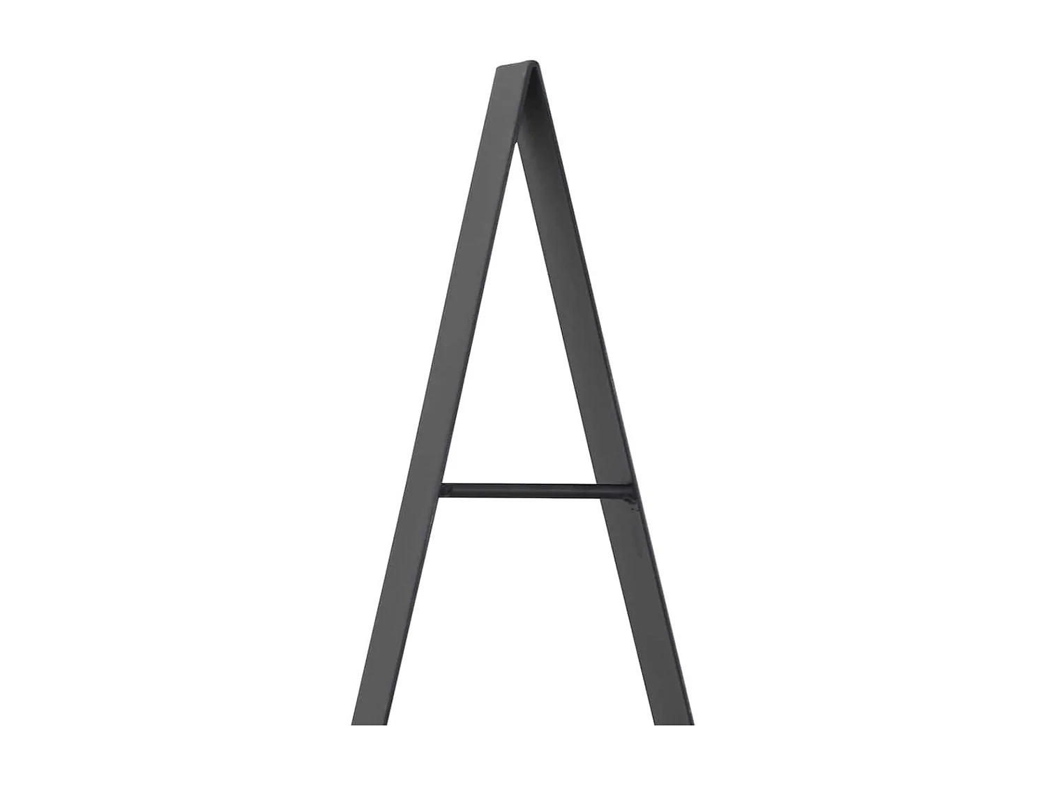 Árbol de Navidad de metal con soporte Negro 180 cm Acero