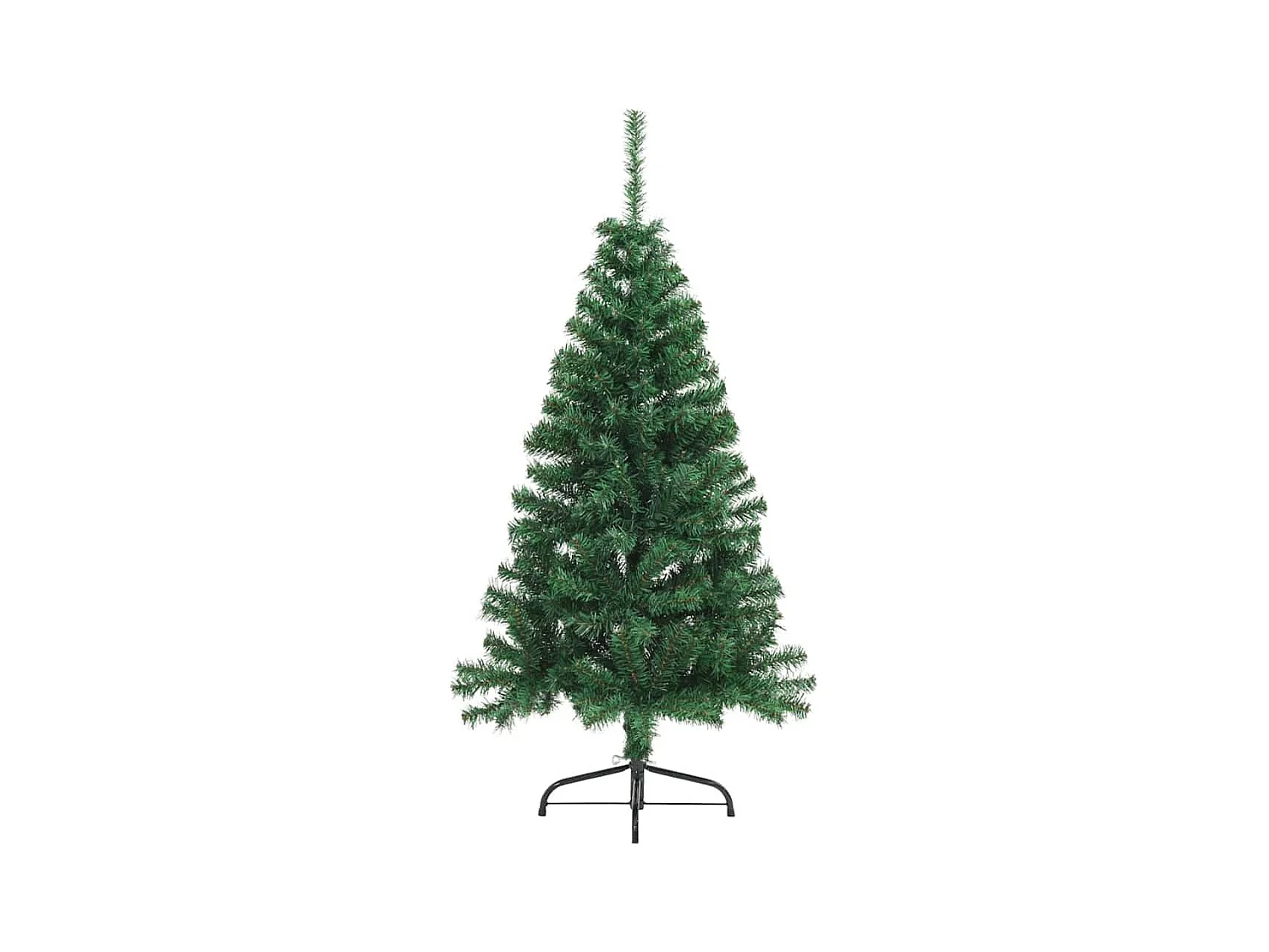 Árvore de Natal Artificial Pré-iluminada Verde 120 cm PVC