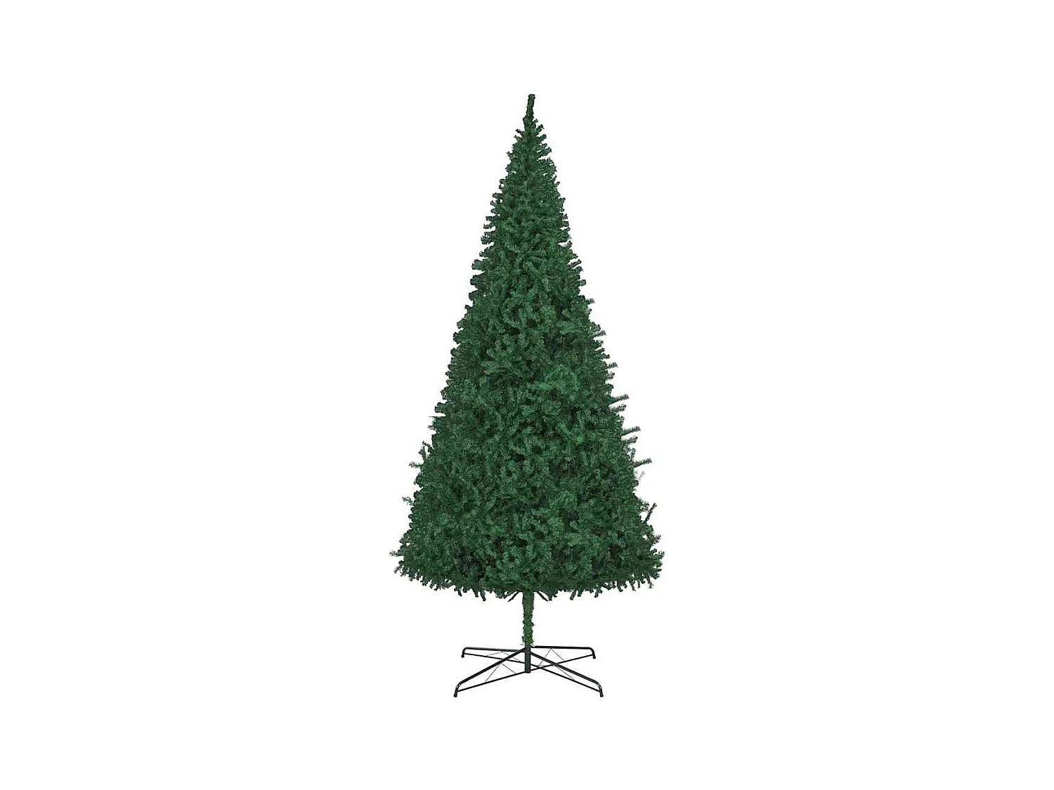 Kerstboom met decoratieve touwlichten Groen 400 cm PVC