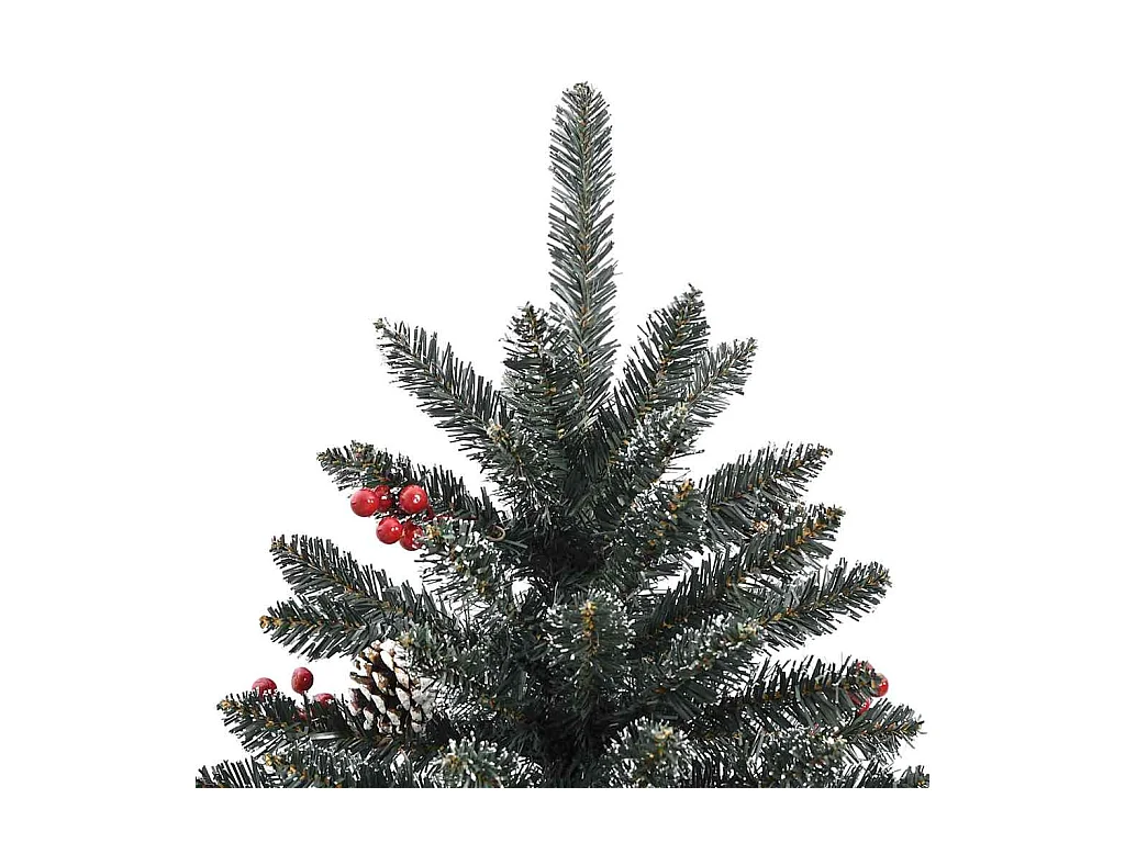 Sapin de Noël artificiel avec 150 LED Vert 83.5 x 83.5 x 150 cm