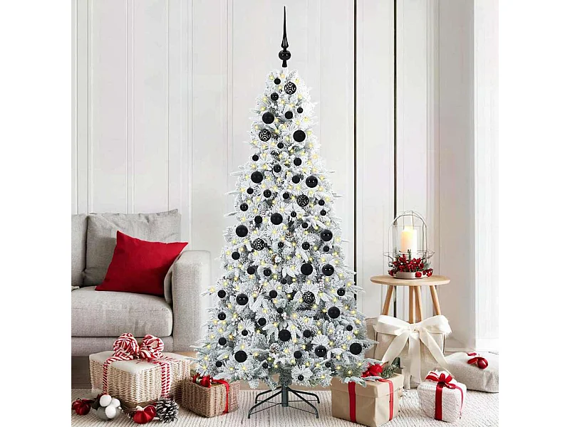 Árbol de Navidad artificial con ramas articuladas Verde 180 cm