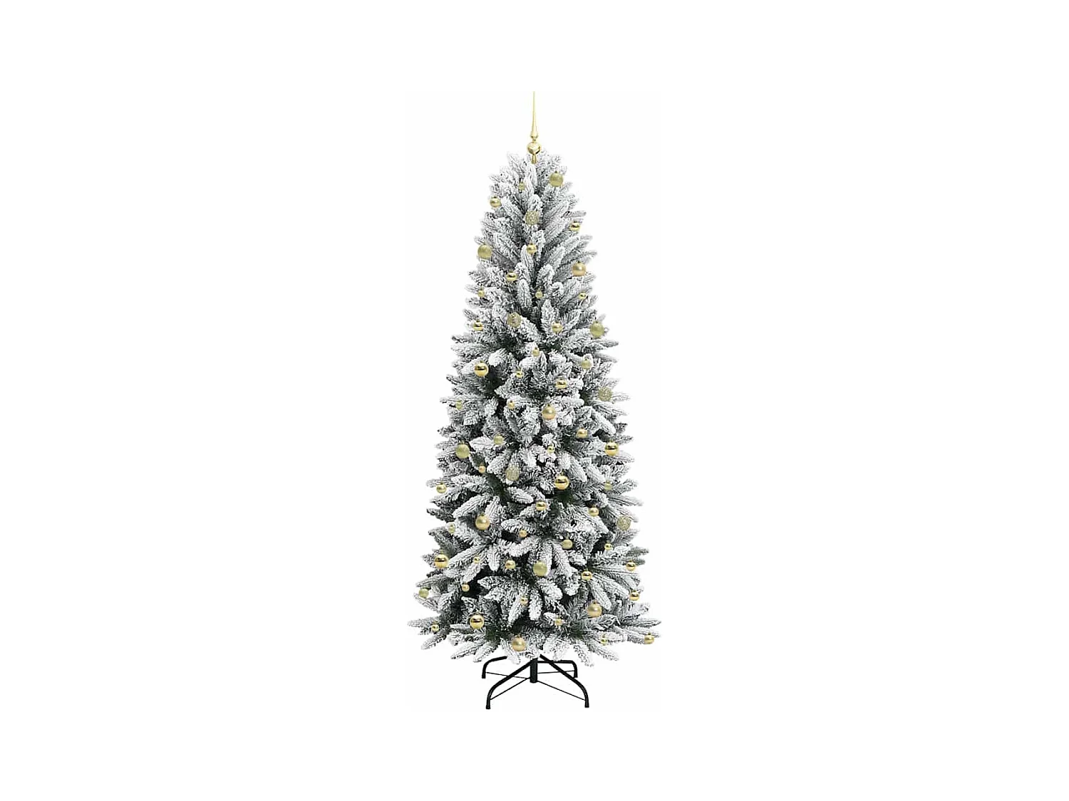 Árvore de Natal Artificial com 300 LEDs Branco 93 x 93 x 240 cm