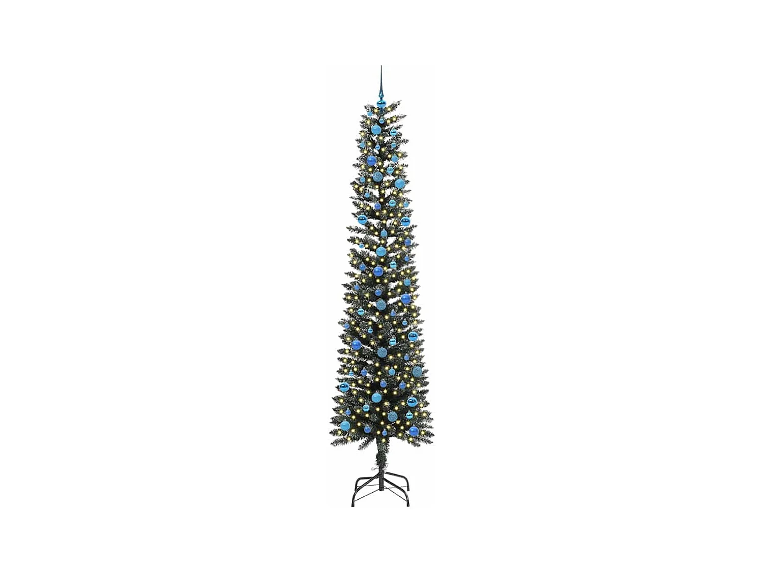 Árbol de Navidad artificial con 300 LED Verde 58 x 58 x 240 cm