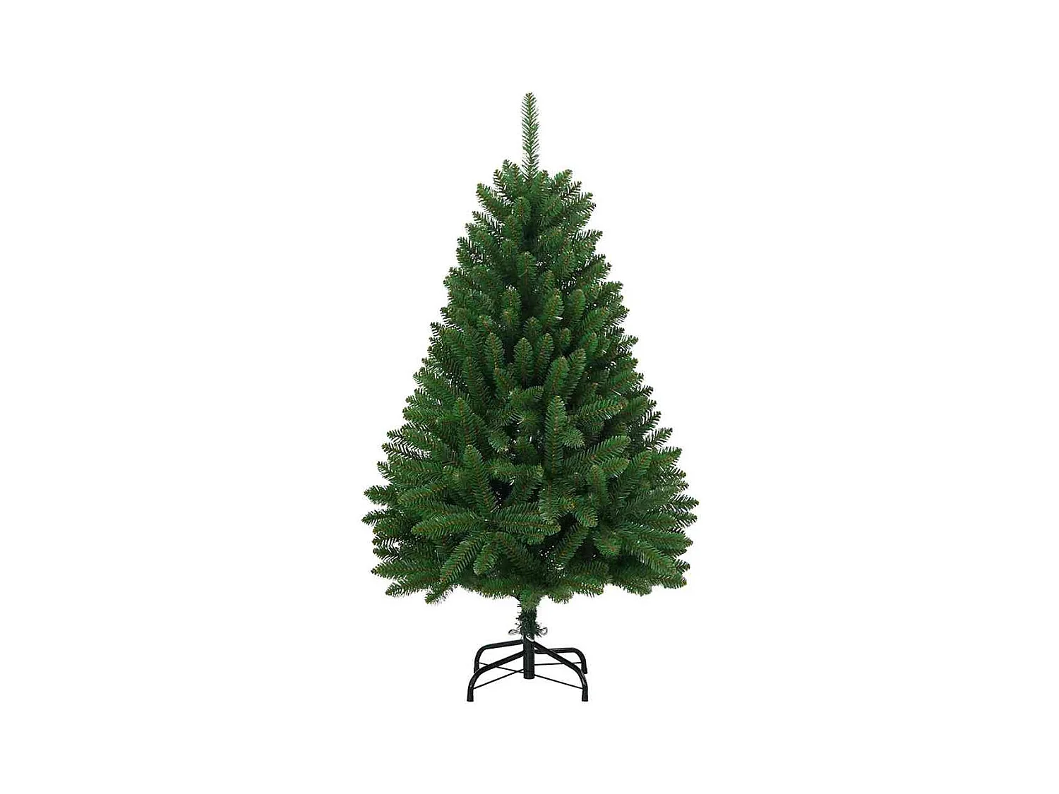 Árvore de Natal Artificial Verde 150 cm PVC e Metal