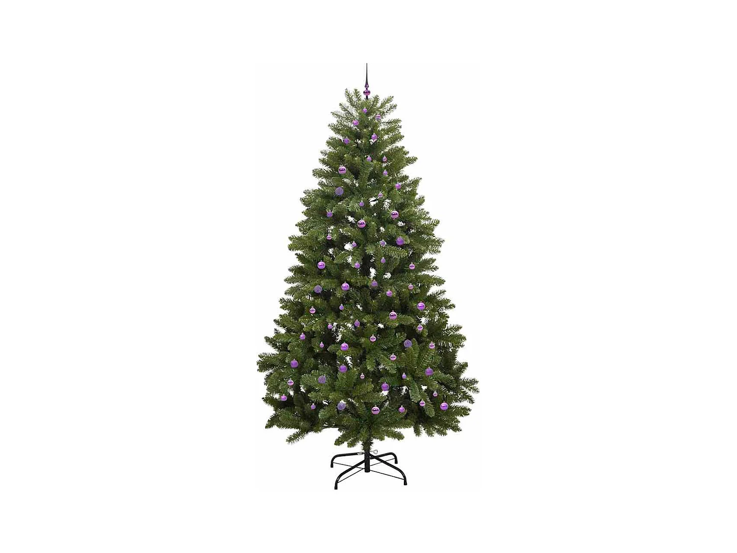Árbol de Navidad artificial Verde 300 cm PVC y Metal