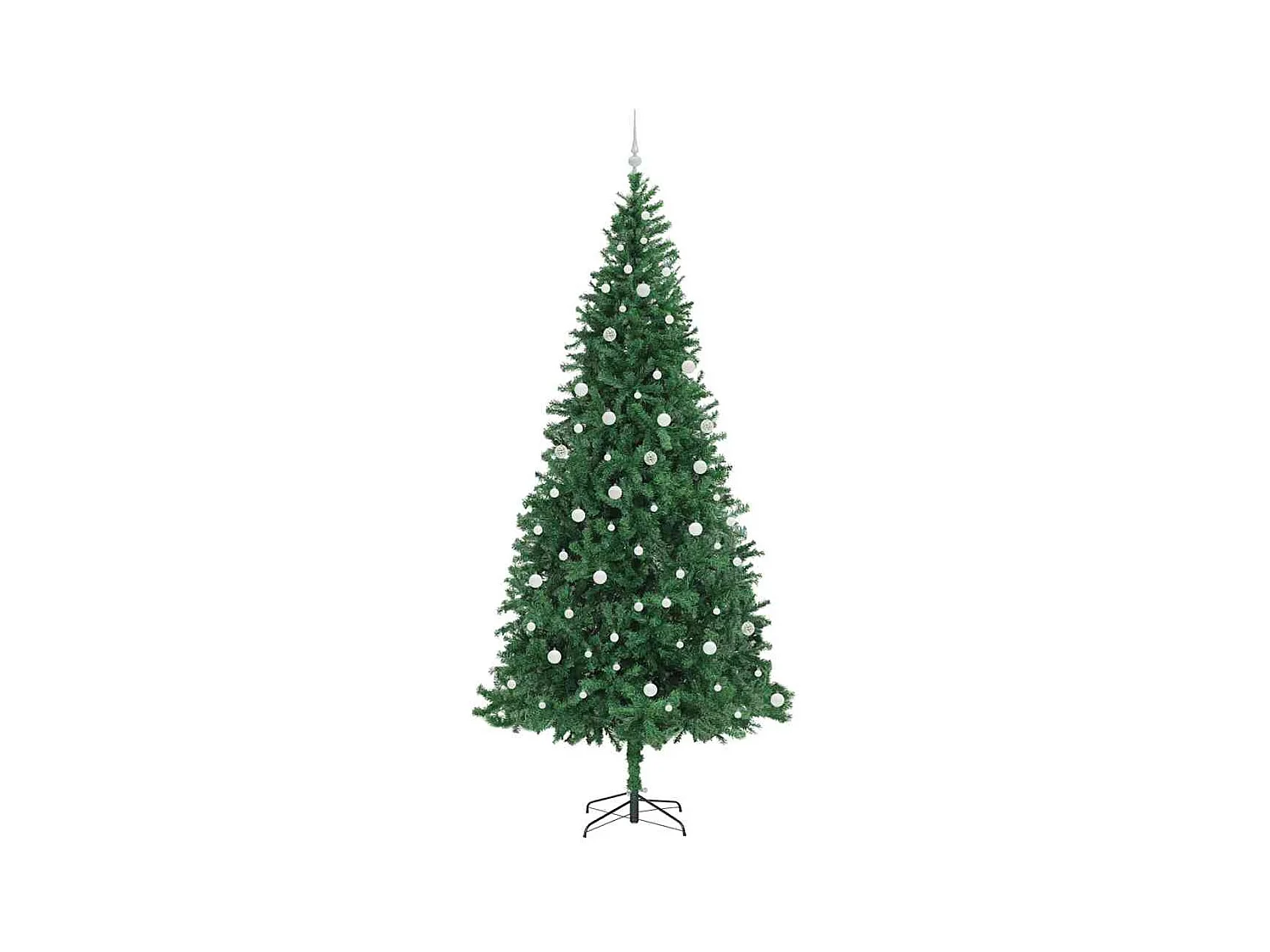 Sapin de Noël artificiel Vert 300 cm PVC, Métal et Plastique