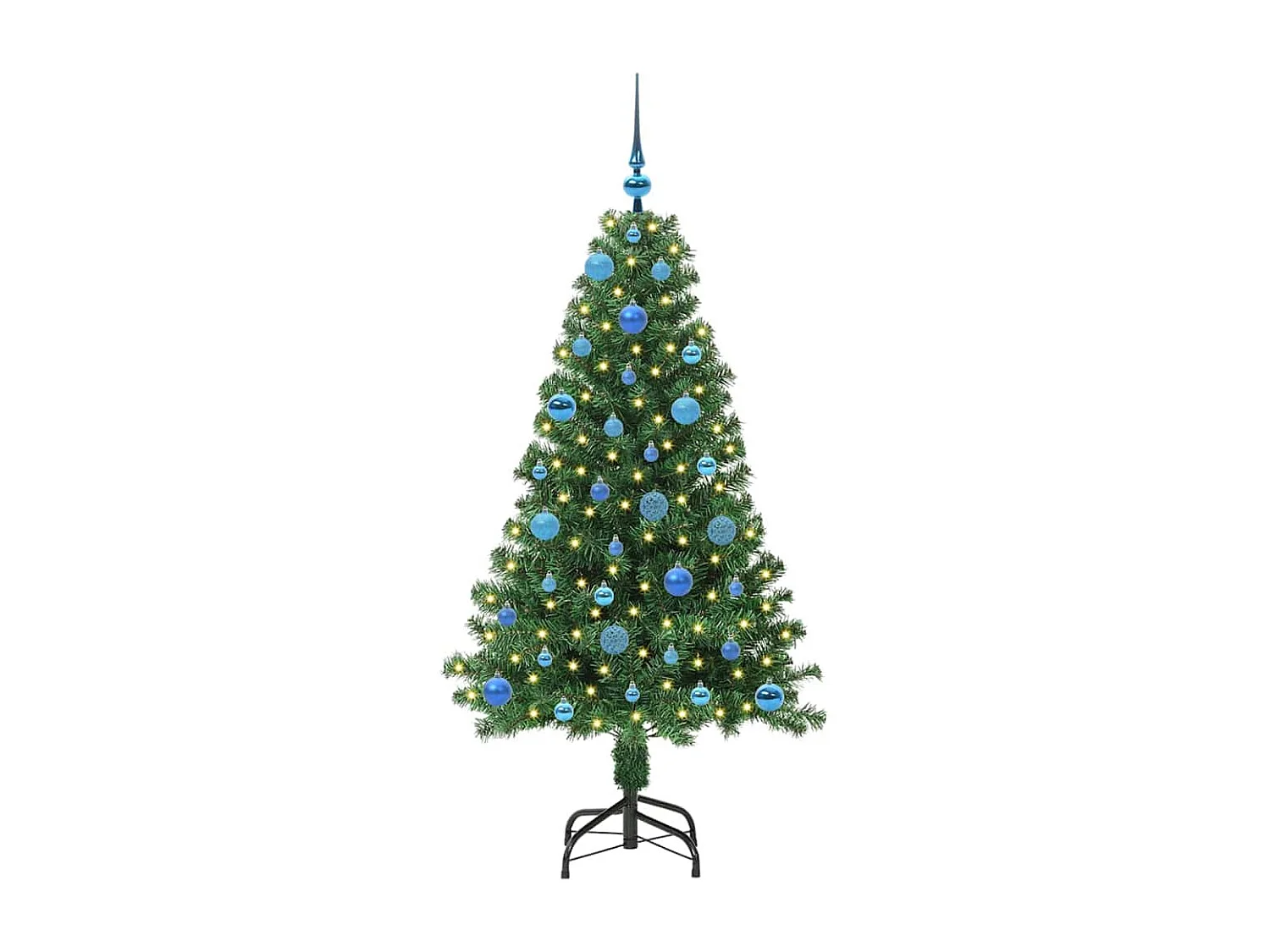 Árvore de Natal Artificial Verde 150cm PVC