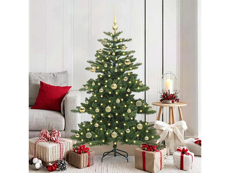 Sapin de Noël Artificiel à Branches Articulées 150 cm PVC