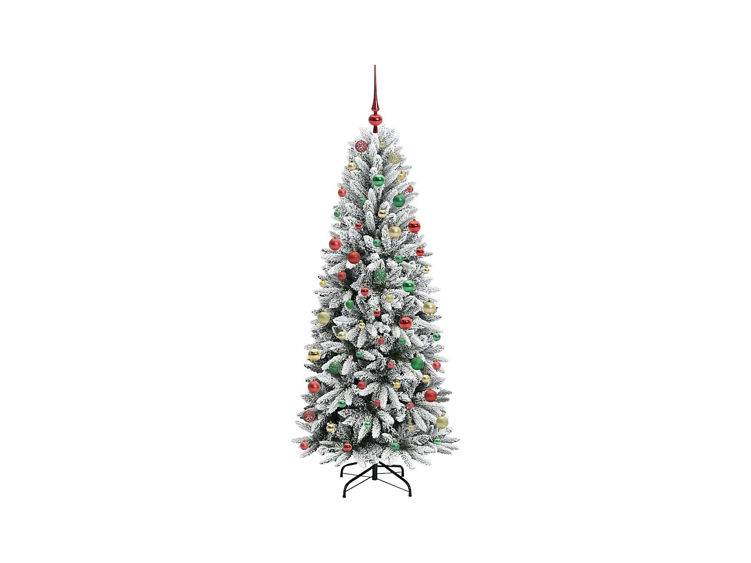 Sapin de Noël artificiel avec 300 LED Blanc 73 x 73 x 180 cm