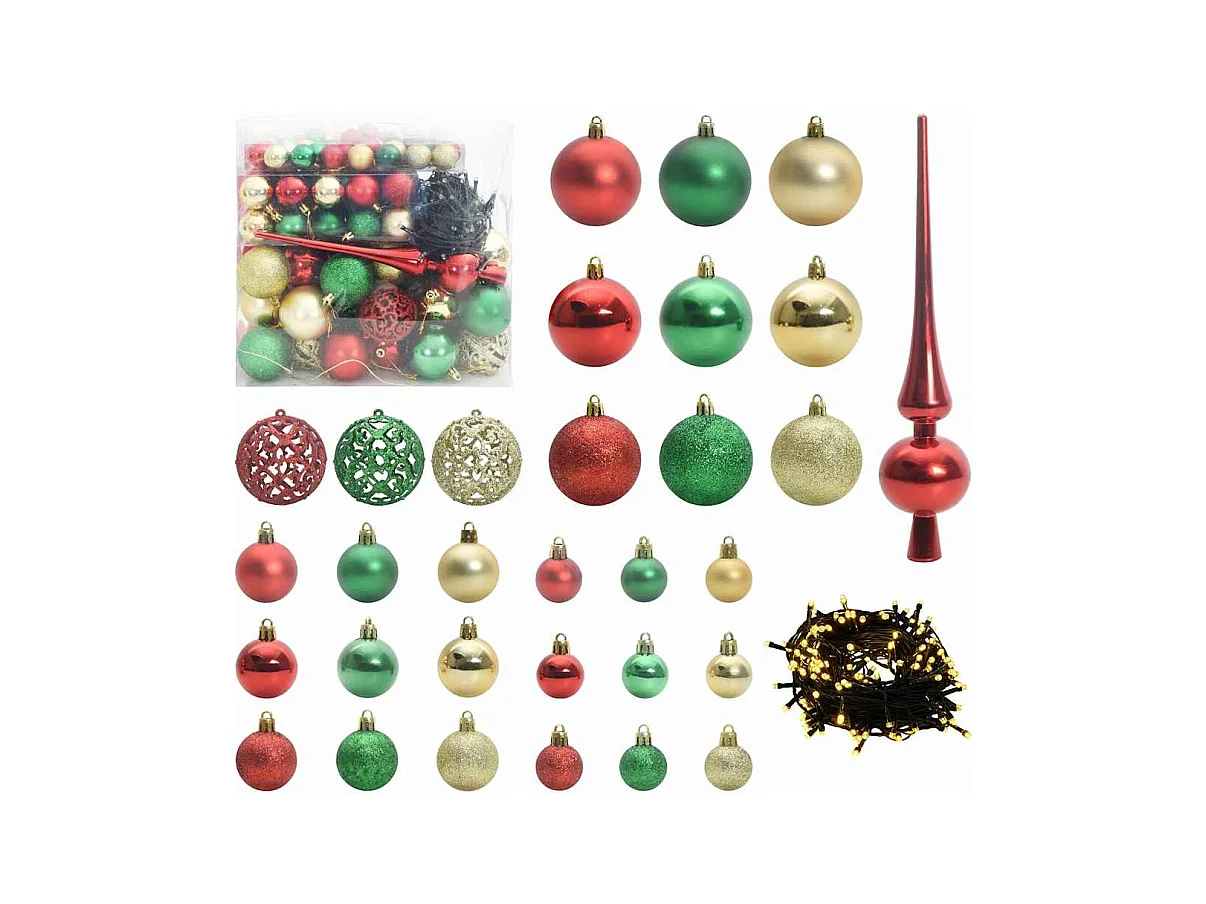 Sapin de Noël artificiel avec 300 LED Blanc 73 x 73 x 180 cm