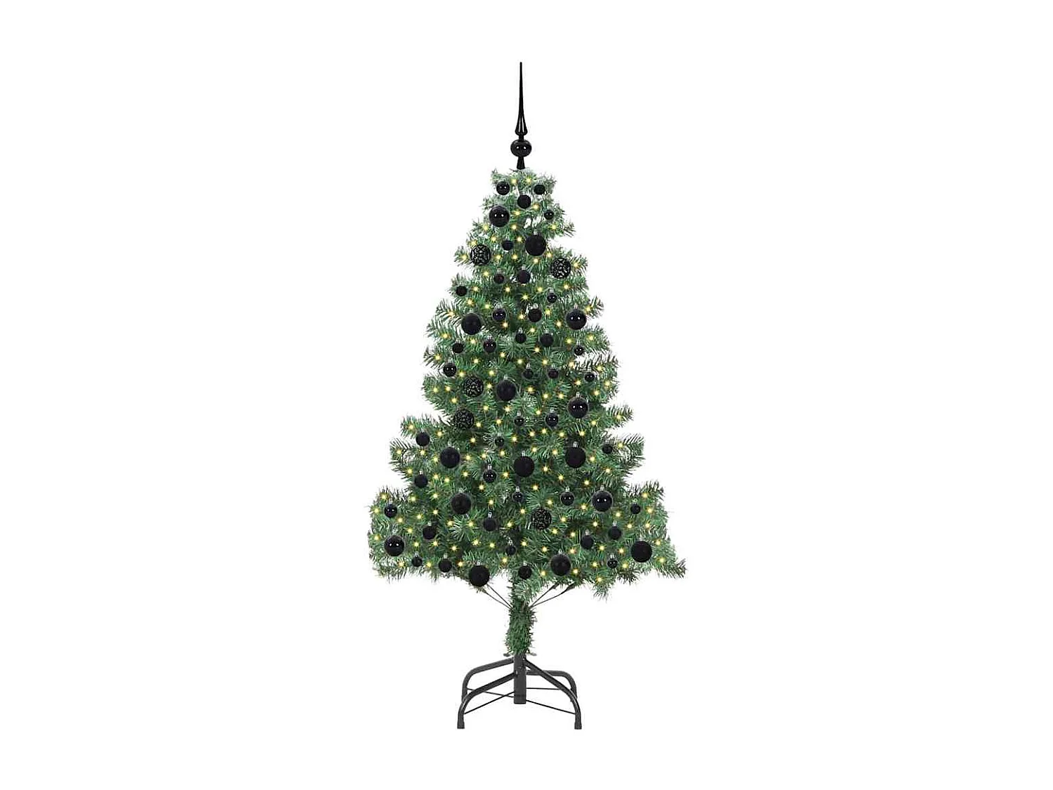 Kerstboom met 300 LED met standaard Groen 180 cm PVC