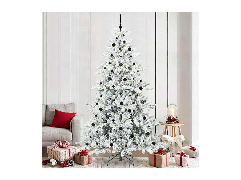 Sapin de Noël Artificiel à Branches Articulées 240 cm PVC