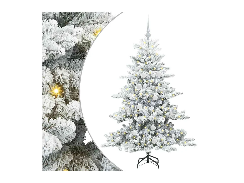 Sapin de Noël Artificiel à Branches Articulées 150 cm PVC